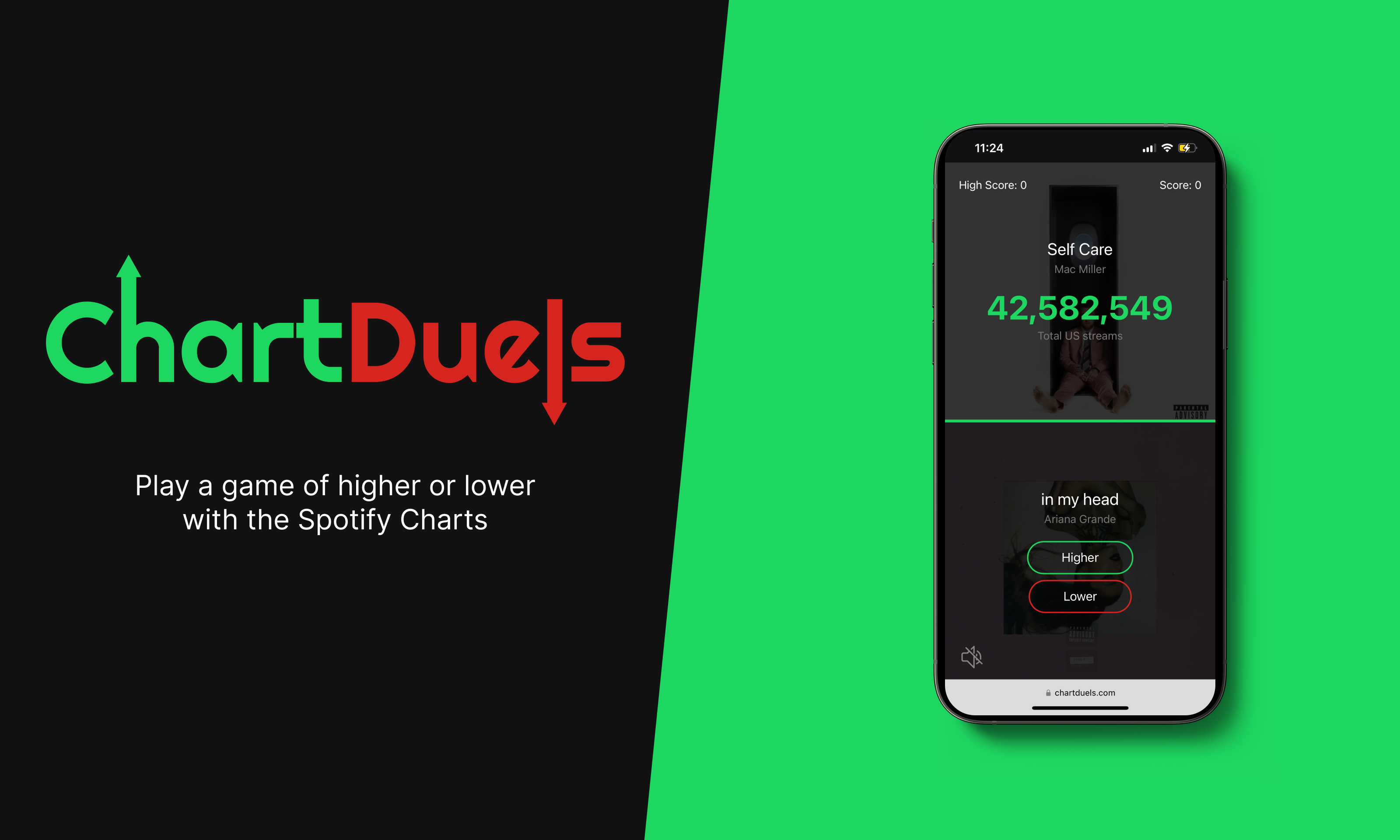 ChartDuels header